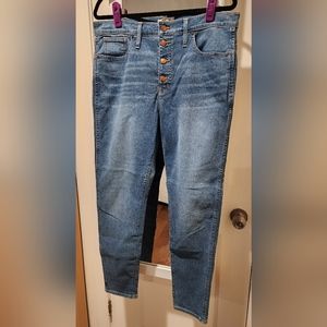 Madewell high rise skinny jeans